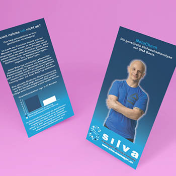 Silva Massagen Flyer